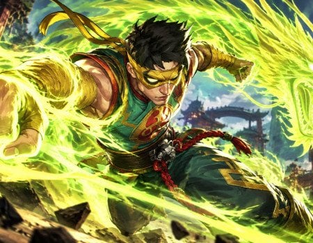 Marvel Rivals Iron Fist Interview with Ricey Iron Fist unleashing green dragon energy in Marvel Rivals